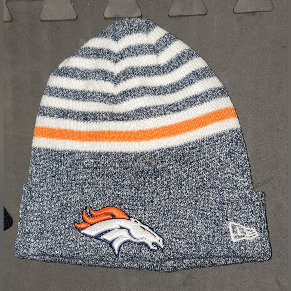 Denver Broncos Beanie Lot Of 2 - Picture 3 of 4